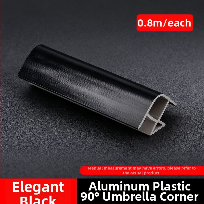 Aliuminio lydinio Kick Plate virtuvės spintelėms, plokščias šiuolaikinis minimalistinis stilius, modelis Kick Plate, prekės numeris 161, prekės ženklas bls/Baodisi