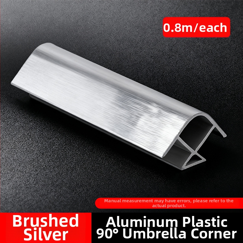 Aliuminio lydinio Kick Plate virtuvės spintelėms, plokščias šiuolaikinis minimalistinis stilius, modelis Kick Plate, prekės numeris 161, prekės ženklas bls/Baodisi