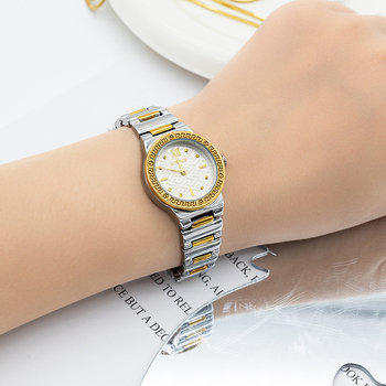 Sieviešu pulkstenis: minimālistisks stils, japāņu kvarca mehānisms, 30m ūdensizturība, nerūsējoša tērauda siksna, metāla korpuss