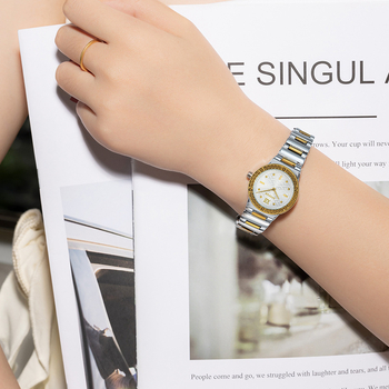 Sieviešu pulkstenis: minimālistisks stils, japāņu kvarca mehānisms, 30m ūdensizturība, nerūsējoša tērauda siksna, metāla korpuss