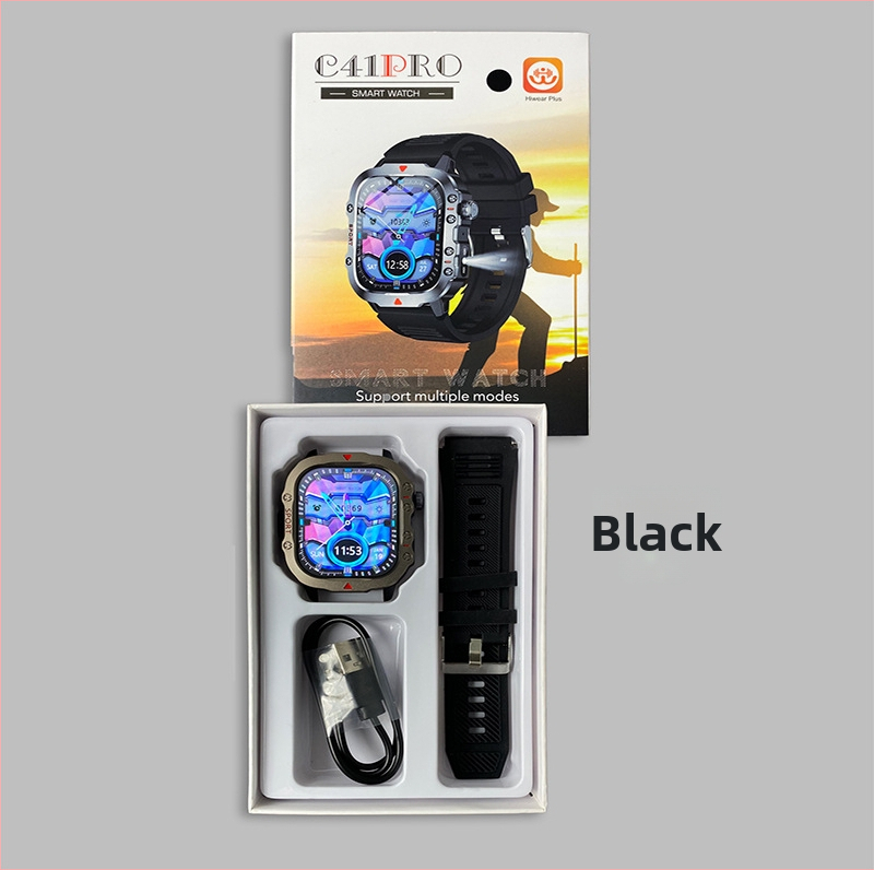 Išmanusis laikrodis H11 – širdies ritmo stebėjimas, kraujospūdžio matavimas, deguonies kiekio kraujyje matavimas, miego stebėjimas, atsparus vandeniui