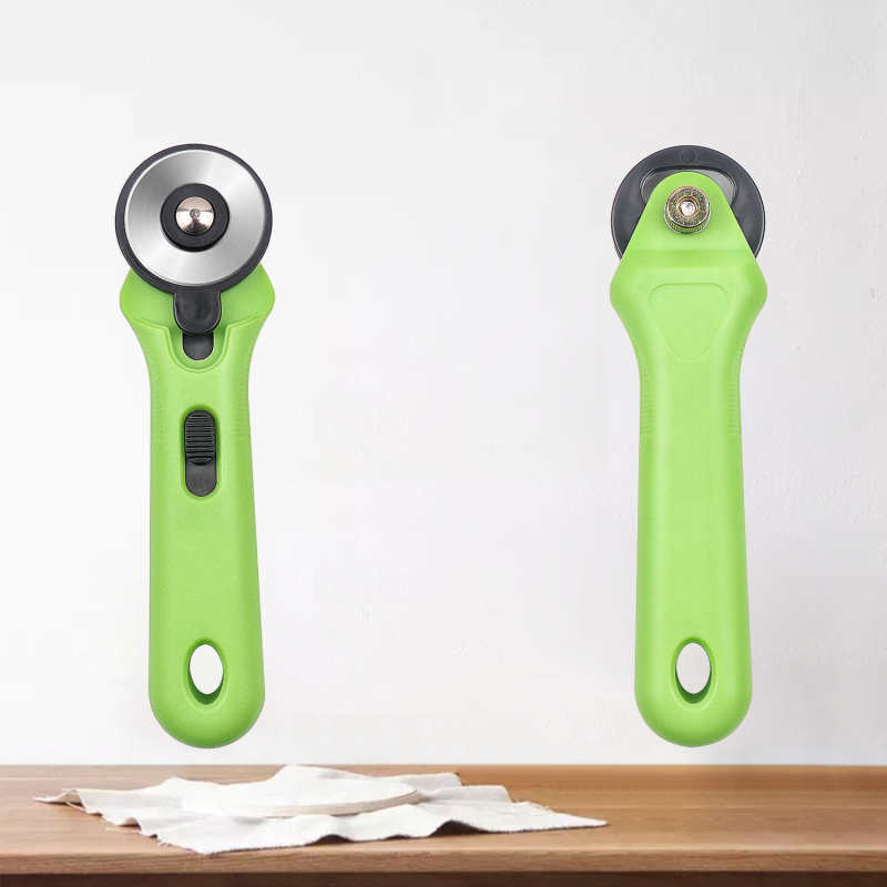 ZEQUAN plastični rotacijski rezač s kružnim nožem, za rezanje tkanina, kože i papira