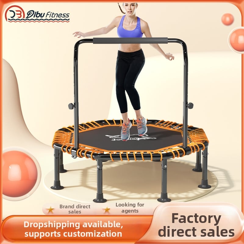 Dibu Trampolīna — PP materiāls, Iekštelpu lietošanai, universāla pieaugušajiem, piemērota skriešanai, fitnesam un dejām