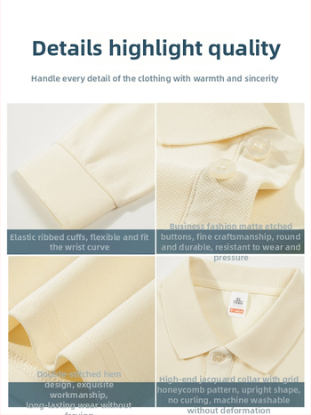 Pikkade varrukatega polo särk töörõivaste jaoks logoga – sügisel meeskonna vorm