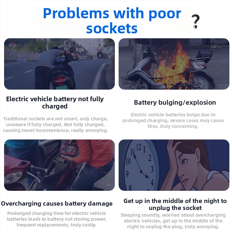 Pinhe EV uzlādes aizsardzība – automātiska izslēgšana, aizsardzība pret pārlādēšanu, gudrais taimeris, 10A, 220–250V AC, 2500W, CCC sertifikāts