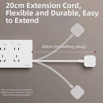 86-tipiska paplašināšanas kontaktligzda ar barošanas vadu, sienas uzstādīšana, 10A, 250V, Tin Phosphor Bronze kontakti