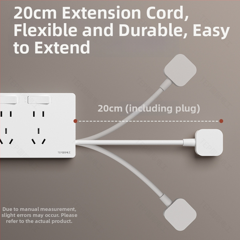 86 tipo plėtimo lizdas su maitinimo laidu, sieninis montavimas, 10A, 250V, kontaktai iš Tin Phosphor Bronze