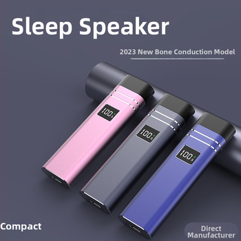 Guļvankulis ar kaulu vadīšanas tehnoloģiju un Bluetooth skaļruni, Bluetooth 5.2, frekvenču diapazons 100Hz-20kHz, SNR ≥85dB, 2 skaļruņi, iebūvētā baterija