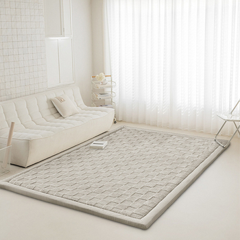 Tatami prostirka za djecu – Deblj spužvasti materijal, Protiv padova, Kvadratnog oblika, Jednobojna, Moderni minimalistički stil, Prilagodljiva