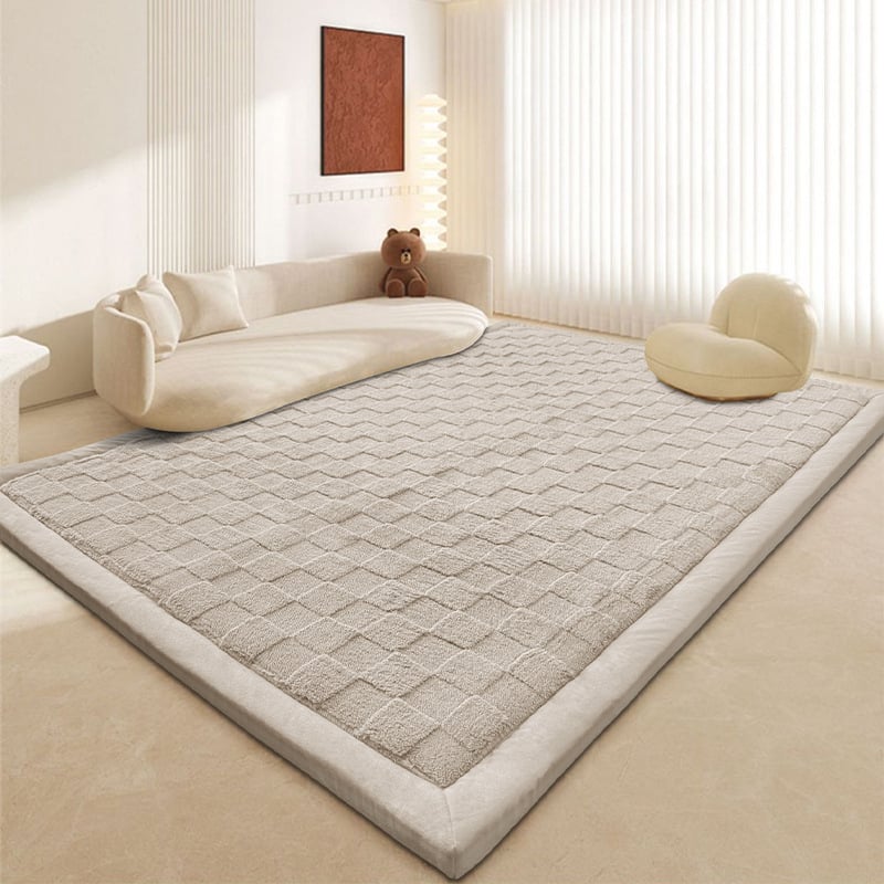 Tatami prostirka za djecu – Deblj spužvasti materijal, Protiv padova, Kvadratnog oblika, Jednobojna, Moderni minimalistički stil, Prilagodljiva