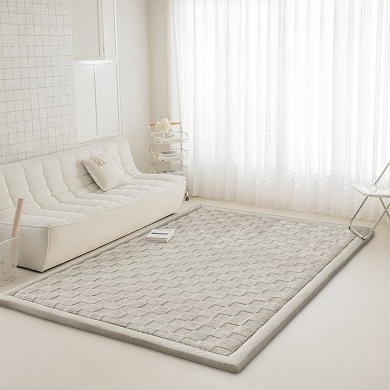 Tatami prostirka za djecu – Deblj spužvasti materijal, Protiv padova, Kvadratnog oblika, Jednobojna, Moderni minimalistički stil, Prilagodljiva