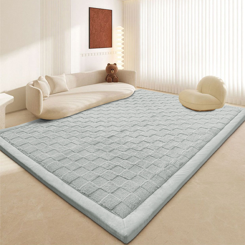 Tatami prostirka za djecu – Deblj spužvasti materijal, Protiv padova, Kvadratnog oblika, Jednobojna, Moderni minimalistički stil, Prilagodljiva