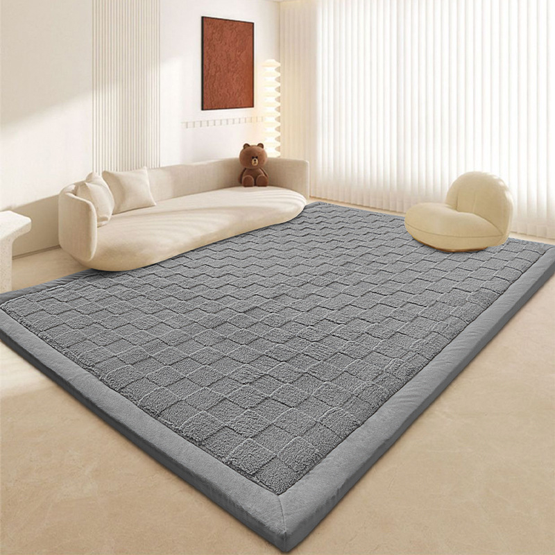 Tatami prostirka za djecu – Deblj spužvasti materijal, Protiv padova, Kvadratnog oblika, Jednobojna, Moderni minimalistički stil, Prilagodljiva