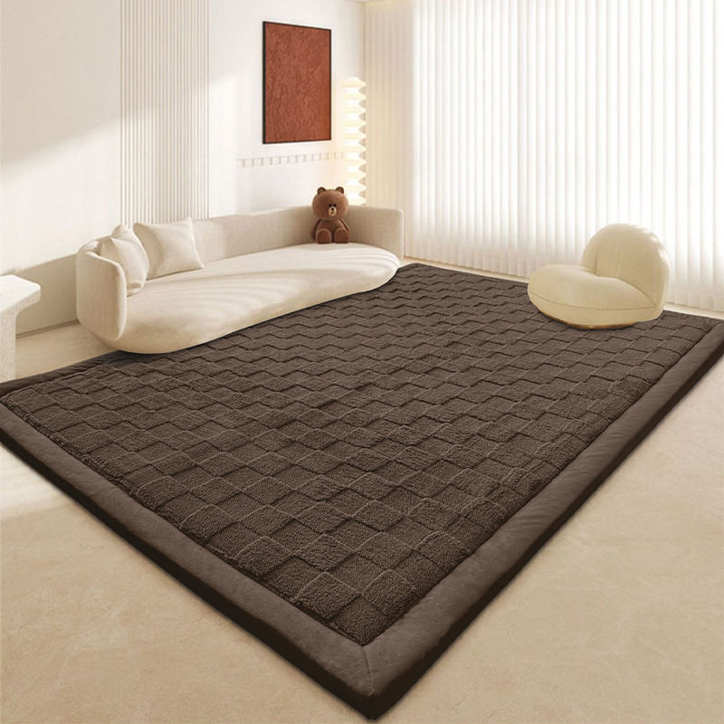 Tatami prostirka za djecu – Deblj spužvasti materijal, Protiv padova, Kvadratnog oblika, Jednobojna, Moderni minimalistički stil, Prilagodljiva