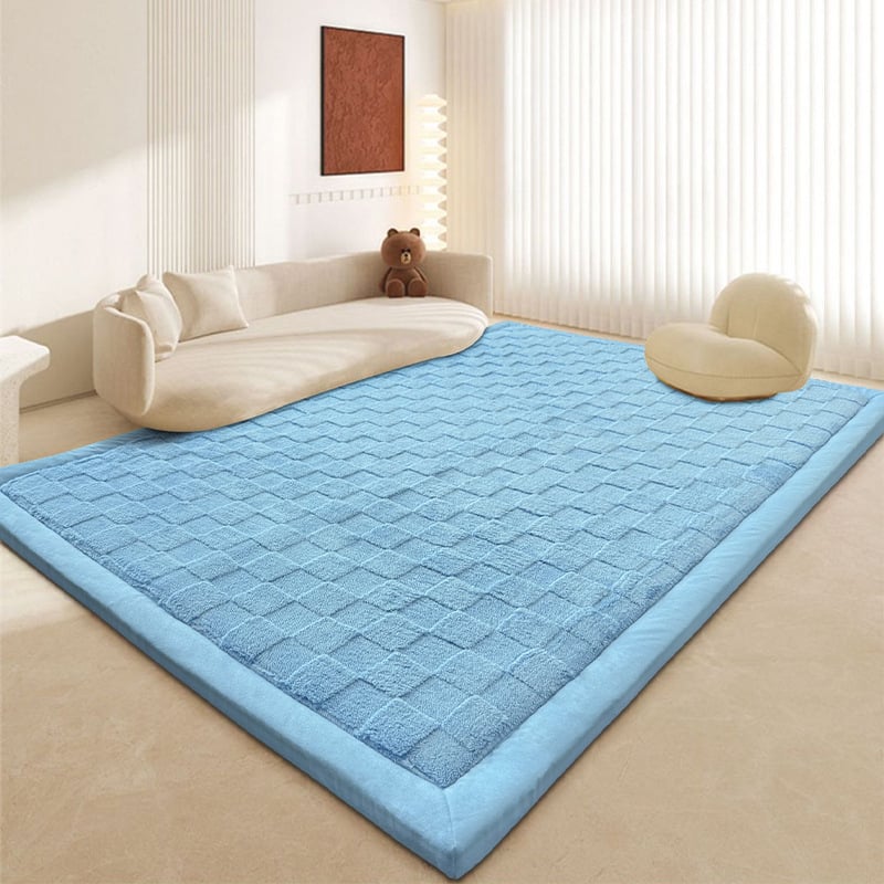 Tatami prostirka za djecu – Deblj spužvasti materijal, Protiv padova, Kvadratnog oblika, Jednobojna, Moderni minimalistički stil, Prilagodljiva