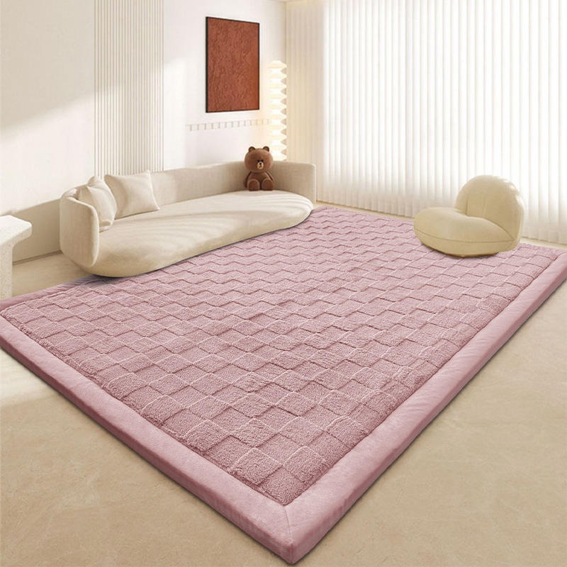 Tatami prostirka za djecu – Deblj spužvasti materijal, Protiv padova, Kvadratnog oblika, Jednobojna, Moderni minimalistički stil, Prilagodljiva