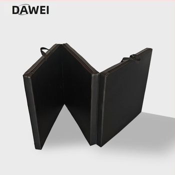 PU trijų dalių sulankstomas fitneso kilimėlis – putų kilimėlis, 40 mm storio, 1 vnt., sporto kilimėlis, licencijuotas privatus ženklas