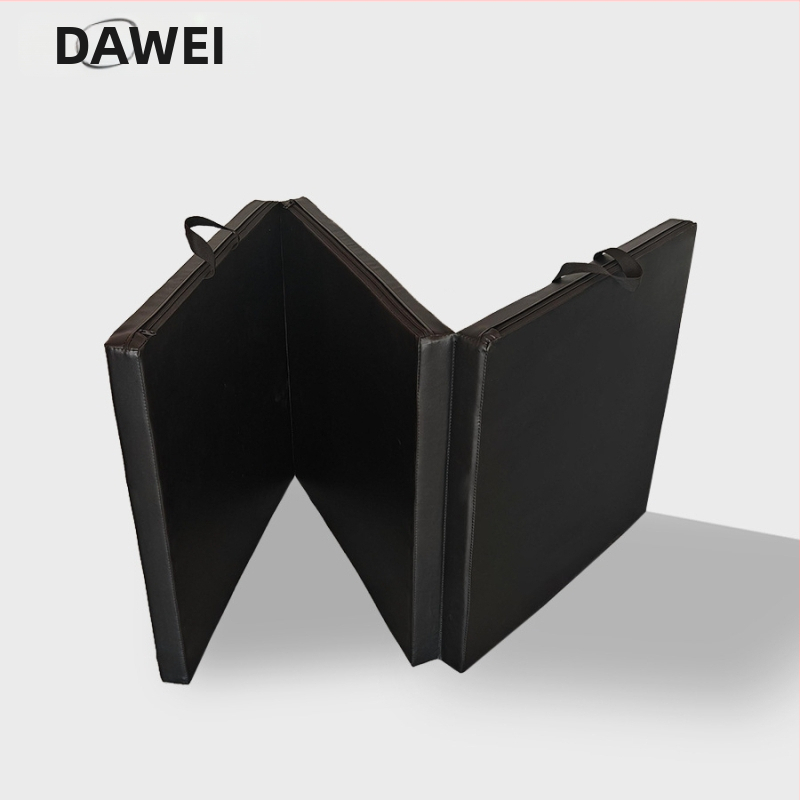 PU trijų dalių sulankstomas fitneso kilimėlis – putų kilimėlis, 40 mm storio, 1 vnt., sporto kilimėlis, licencijuotas privatus ženklas