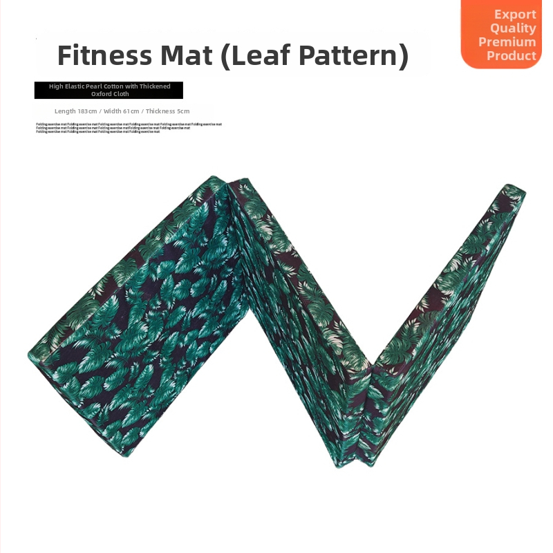 PU trijų dalių sulankstomas fitneso kilimėlis – putų kilimėlis, 40 mm storio, 1 vnt., sporto kilimėlis, licencijuotas privatus ženklas