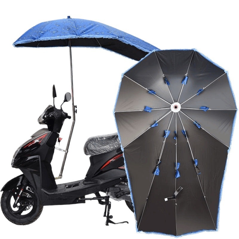 Išimamas UV apsaugos skydas elektrinėms transporto priemonėms – saulės skydas ir lietaus priegloba (UPF > 50)