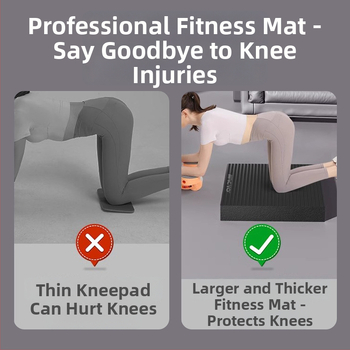 Macyo tasakaal jooga matt - nitrilkumm, 6 mm paksus, 1 kg kaal, sobib tuumiktreeninguks