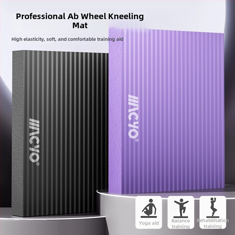 Macyo tasakaal jooga matt - nitrilkumm, 6 mm paksus, 1 kg kaal, sobib tuumiktreeninguks