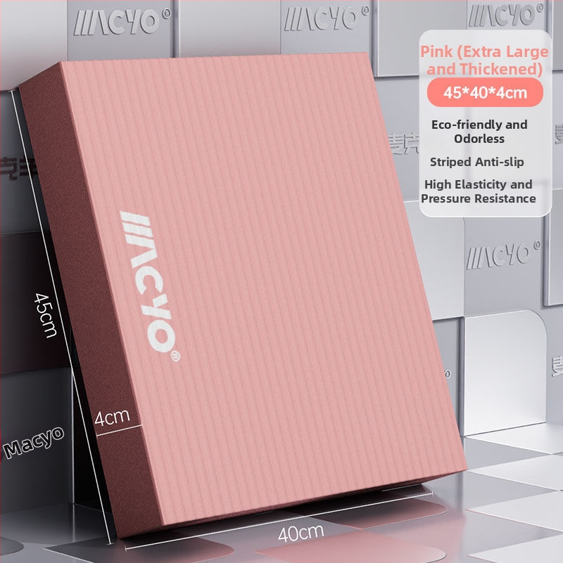 Macyo tasakaal jooga matt - nitrilkumm, 6 mm paksus, 1 kg kaal, sobib tuumiktreeninguks