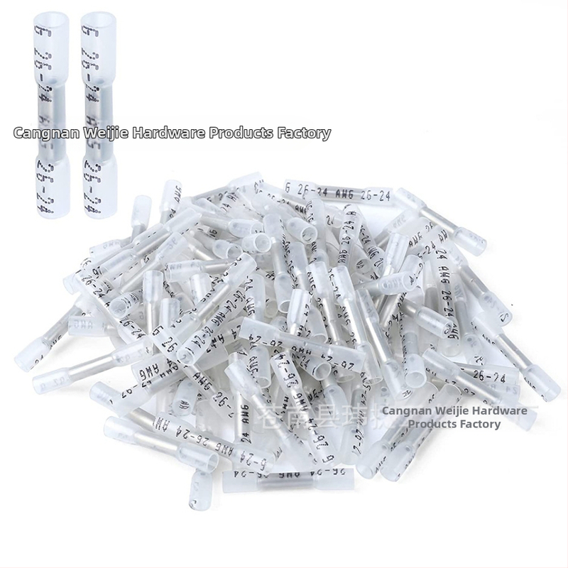 Weijie zīmola siltumizstiepjamais ūdensizturīgais vidējais termināla savienotājs, 1 kodols, PE izolators, automobiļu elektronikai