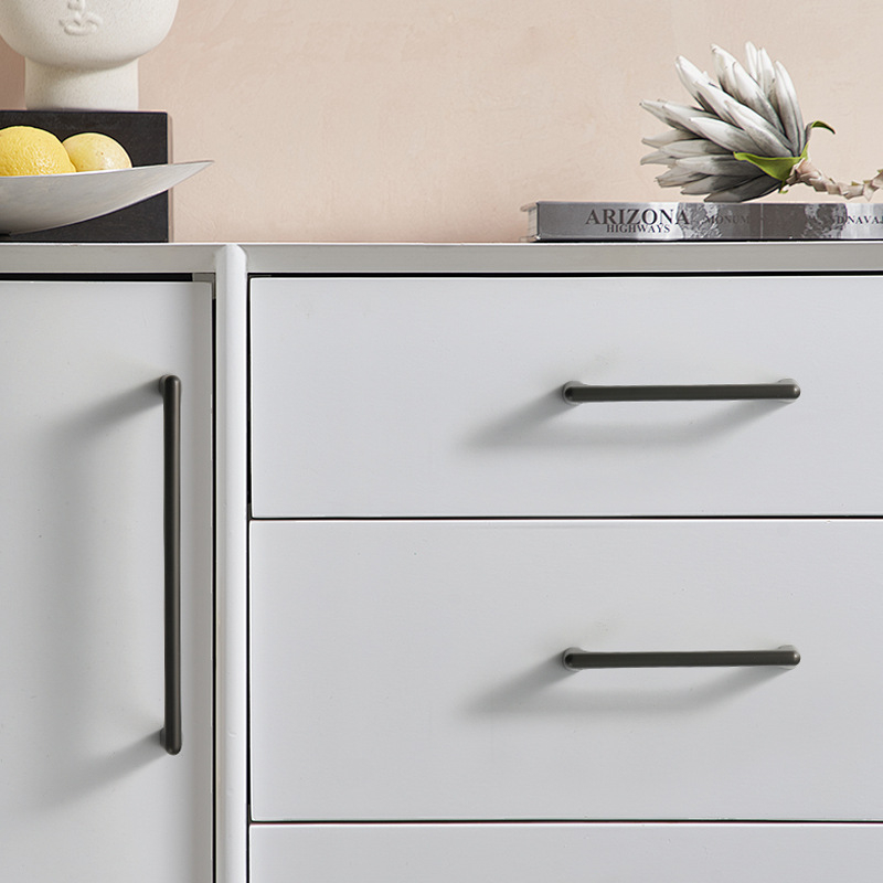 Στρογγυλή λαβή ντουλαπιού, μοντέλο F038, κράμα ψευδαργύρου, με επίστρωση οξείδωσης, κατάλληλη για πόρτες, ντουλάπες, συρτάρια και ντουλάκια παπουτσιών, μοντέρνο μινιμαλιστικό στυλ