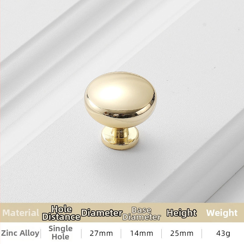 Στρογγυλή λαβή ντουλαπιού, μοντέλο F038, κράμα ψευδαργύρου, με επίστρωση οξείδωσης, κατάλληλη για πόρτες, ντουλάπες, συρτάρια και ντουλάκια παπουτσιών, μοντέρνο μινιμαλιστικό στυλ