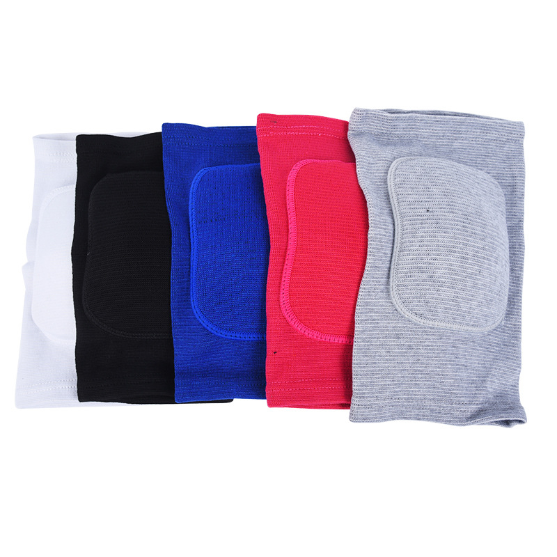 Kolenjski štitnici za ples i jogu s debelim spužvastim jastučićem, anti‑kolizijska zaštita za razne sportove (materijali: poliester, guma, elastinska vlakna)