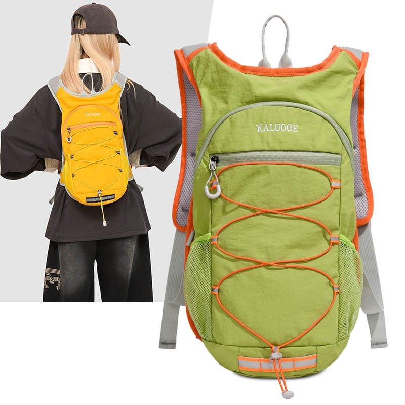 Rucsac feminin pentru drumeții și activități în aer liber, nylon, capacitate 20–35 L, compatibil cu laptop de 14 inchi, curea de umăr cu pernă de aer, ușor, stil street fashion