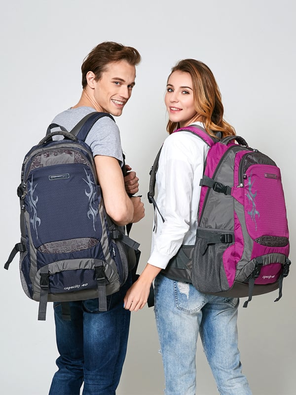 Matkakott, unisex, nailon, suur maht, hingav, selja kaitse