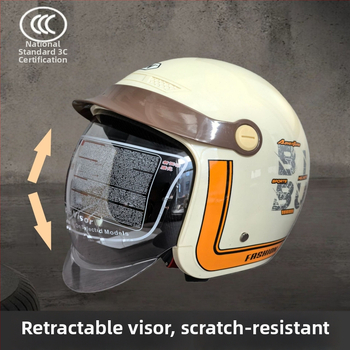 3/4 galvas aizsargs elektrotransportam – ABS, Mei'an MA009, universāls