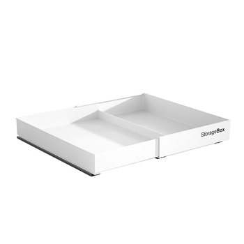 Cutie de depozitare pentru mobilier, Model 5010-5013, PS + șină decorativă din fier, 5–10 L, fără capac