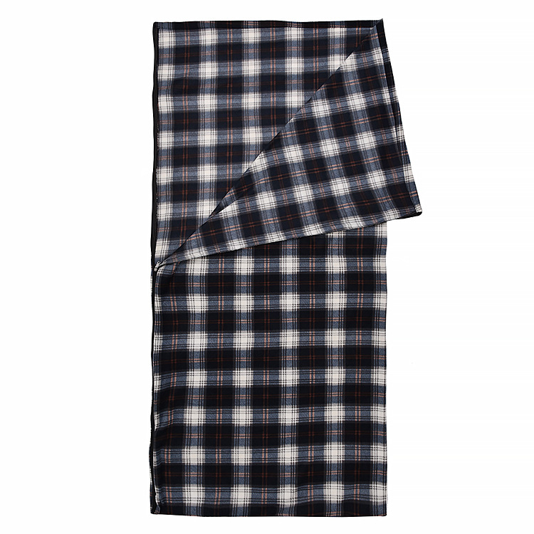 Suaugusiųjų fliso miego maišelis, fliso užpildas, fliso vidinis pamušalas, fliso audinys, voko konstrukcija, svoris 532 g