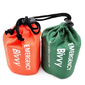 War Dragon Спасителен спален чувал за къмпинг – оцеляване на открито, PE алуминиево фолио за изолация, множество функции