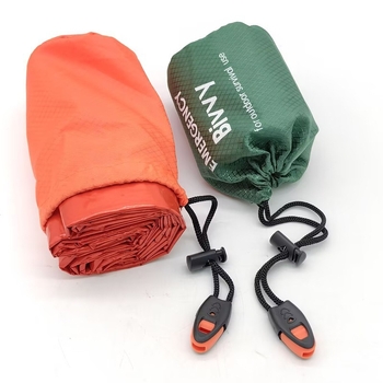 War Dragon Спасителен спален чувал за къмпинг – оцеляване на открито, PE алуминиево фолио за изолация, множество функции