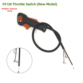 Narita pavaros jungiklis ir pavaros kabelis vejapjovei FS120/230235/250, suderinami su senais ir nauji modeliai