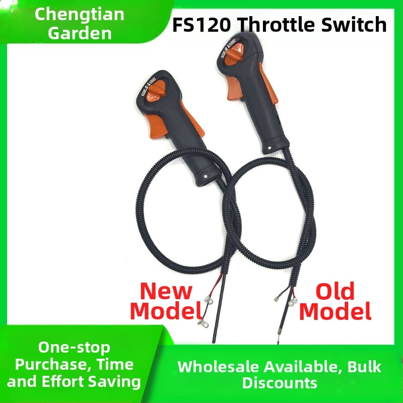 Narita газов превключвател и газов кабел за косачки FS120/230235/250, съвместим с нови и стари модели