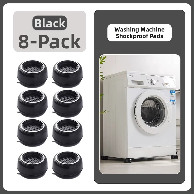 Skalbimo mašinos kojų pagalvėlės ir pagrindas | Universalus fiksuotas stovas laikiklis ir būgno pagalvėlė | Medžiaga: Plastikas; Neslystantis; Judantis; Be montavimo