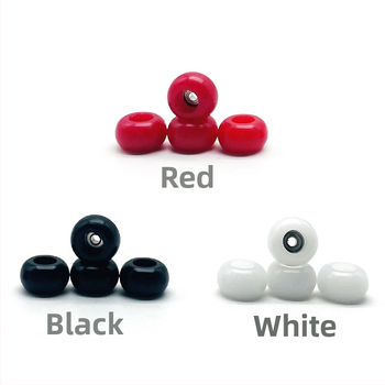 Pirštų skateboard ratukai su rutuliniais guoliais, nerūdijančio plieno guoliai, rankų darbo, profesionalūs