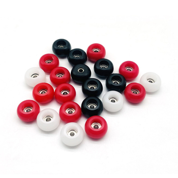 Колела за пръстов слайдборд с шарикови лагери, неръждаема стомана, ръчна изработка, професионални колела