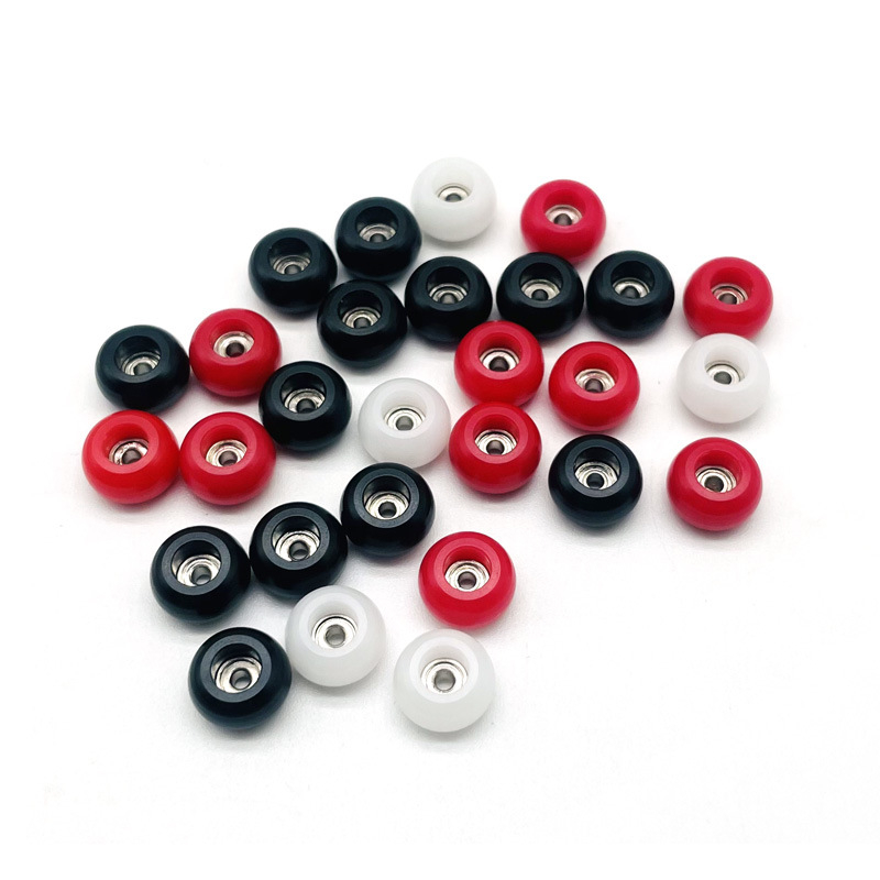 Колела за пръстов слайдборд с шарикови лагери, неръждаема стомана, ръчна изработка, професионални колела