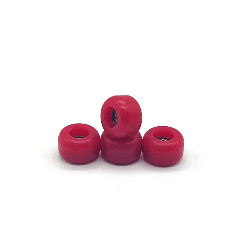 Колела за пръстов слайдборд с шарикови лагери, неръждаема стомана, ръчна изработка, професионални колела