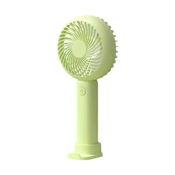 USB ručni mini ventilator F1mini — tih, 3 brzine, četkasti motor, izmjenjiva baterija 1000–1200 mAh