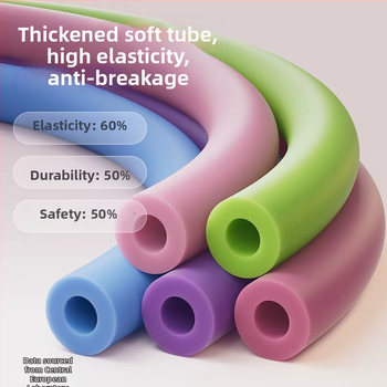 Kovos priešinimo virvės komplektas namų fitnesui — pečių, nugaros ir kojų treniruotėms, medžiaga TPR, modelis AH0700R2609