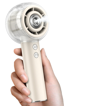 Ručni ventilator s funkcijom magle, brushless motor, ugrađena baterija 4000–6000 mAh, 4 brzine