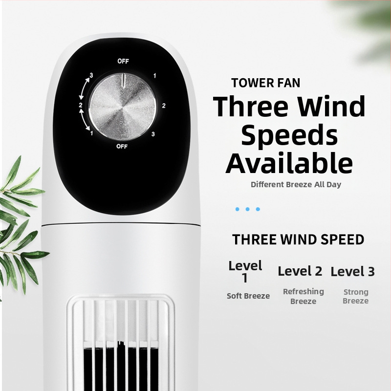 Xianke lapatita torni ventilaator kaugjuhtimisega, loomulik tuul, 3 kiirust, 45W, 220V 50Hz