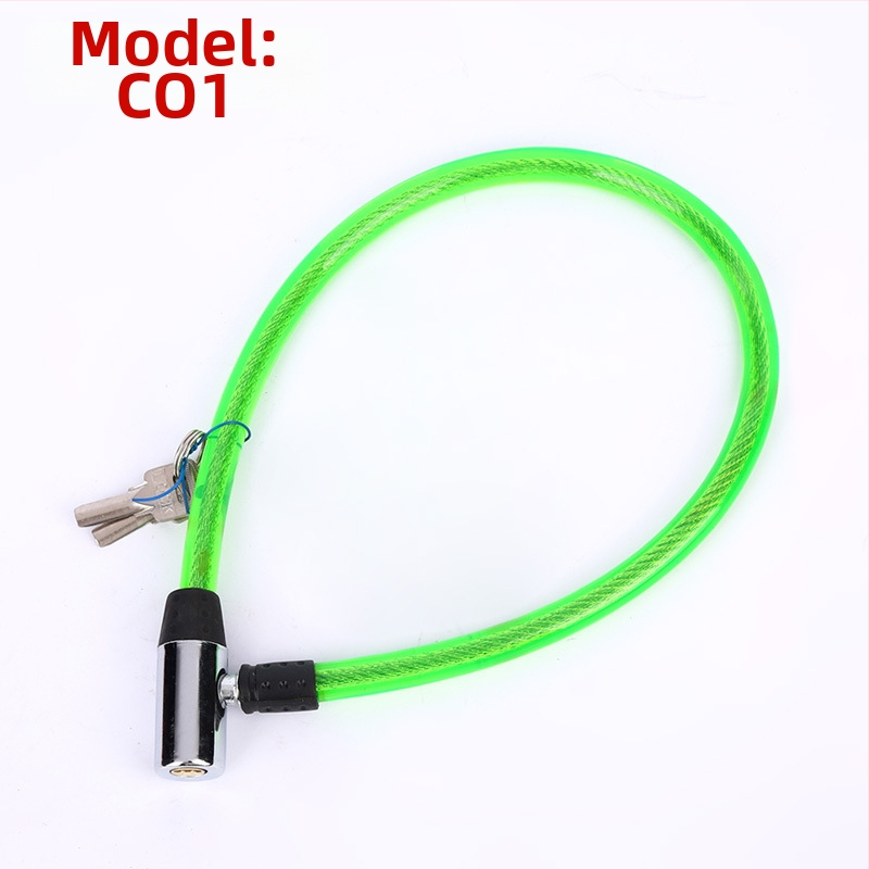 Oakman T01 plieninės vielos spyna elektriniam automobiliui, apsauga nuo vagystės, pritaikomas apdorojimas, naujas kinų stilius